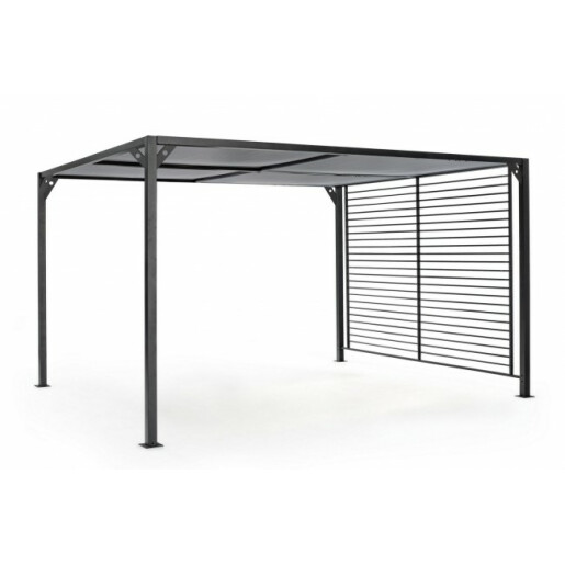 Pavilion gradina aluminiu gri antracit Noah 300x360x210 cm