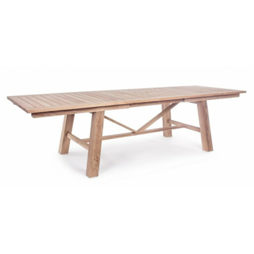 Masa extensibila lemn maro Maryland 220/300x100x77.5 cm