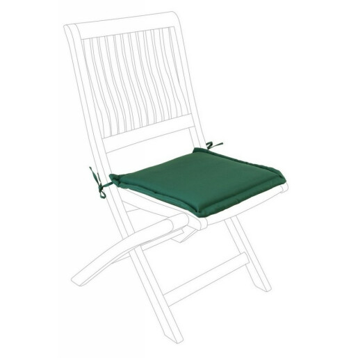 Perna scaun textil verde 42x42x3h