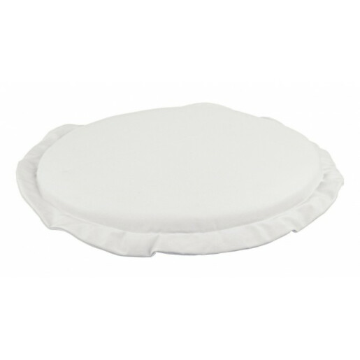 Set 4 perne scaune textil crem 42x3 cm