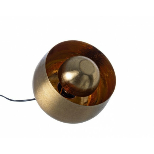 Veioza metal auriu Ishan 21.5x22 cm