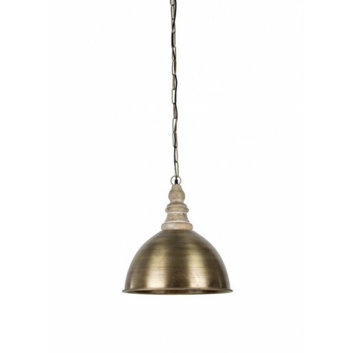 Lustra metal auriu antic Zurine, 25W, Ø 41 cm x 45 h