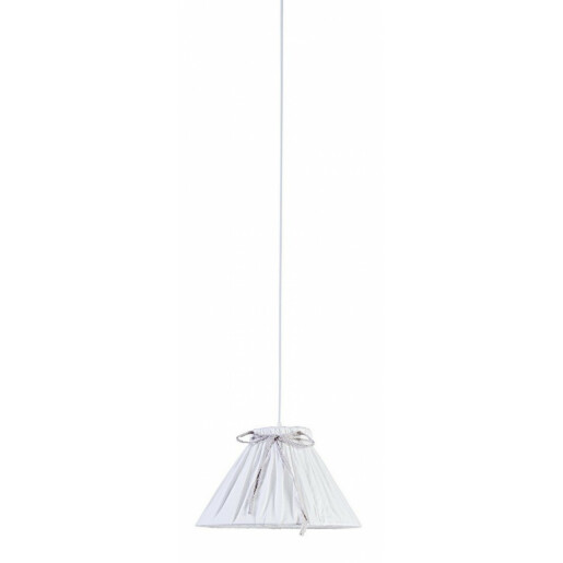 Lustra bumbac alb Nastrino, 60W, Ø 40 x 18.5 h