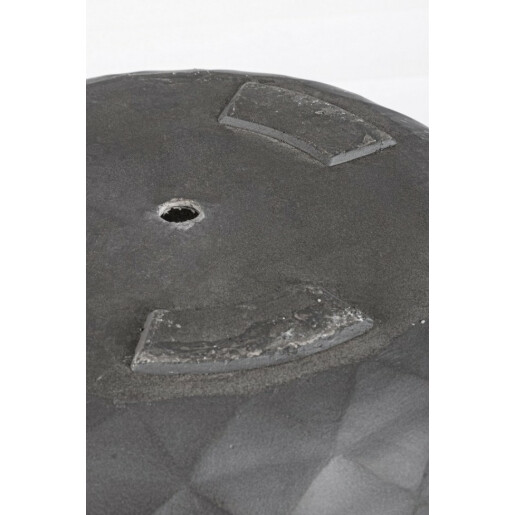 Set 2 ghivece flori fibra sticla gri 52.5x52.5x37.5 cm, 35.5x35.5x24.5 cm