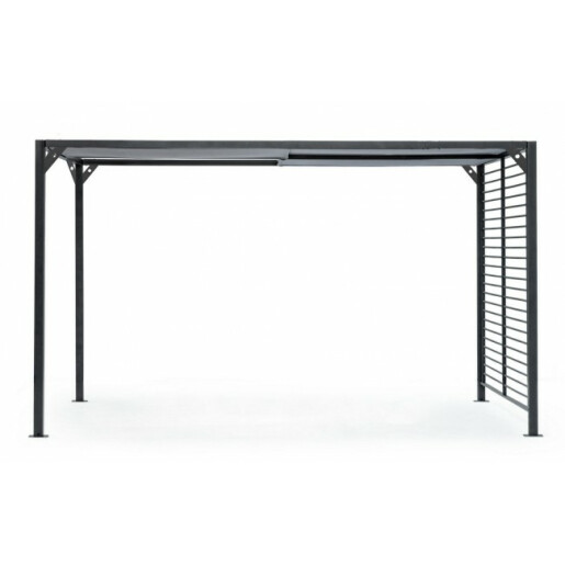 Pavilion gradina aluminiu gri antracit Noah 300x360x210 cm