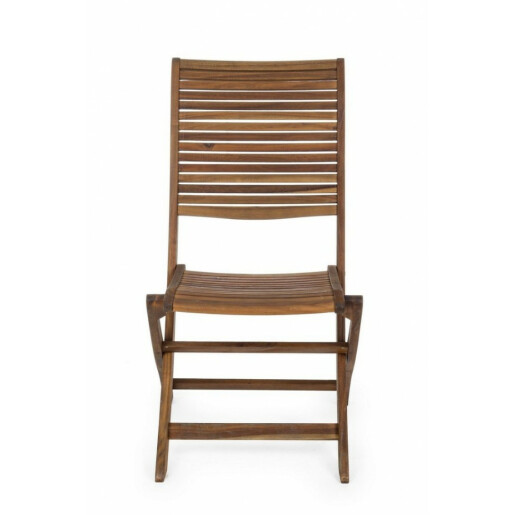 Set 2 scaune lemn maro Noemi 50.5x64x93 cm