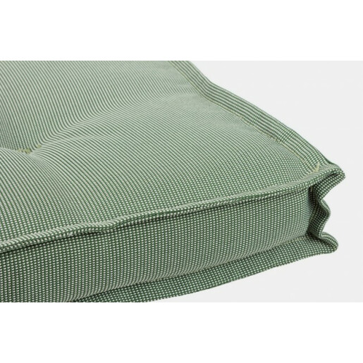 Perna podea textil verde 40x40x4 cm