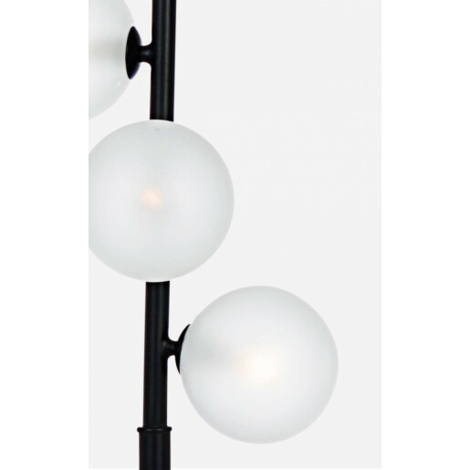 Lampadar metal negru Balls 25x25x156.5 cm