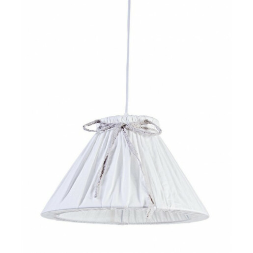 Lustra bumbac alb Nastrino, 60W, Ø 40 x 18.5 h