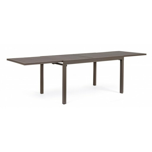 Masa extensibila aluminiu maro Pelagius 135/270x90x75 cm