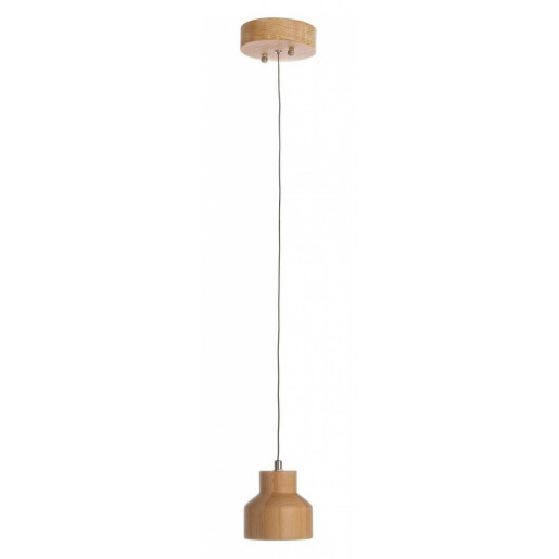 Lustra lemn natur Paullo, 3W, Ø 10 cm x 11.5 h