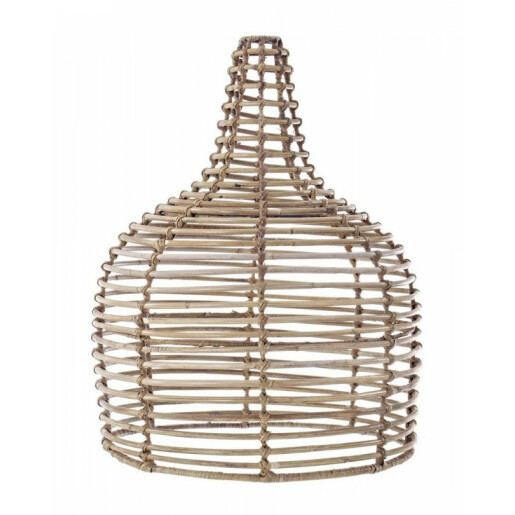 Abajur pentru lustra din rattan natur Doson 43x43x54 cm