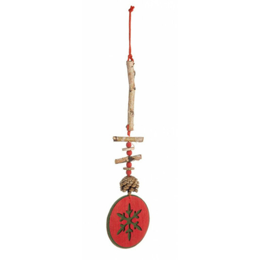 Set 6 ornamente brad Craciun 12.5x3x55.5 cm