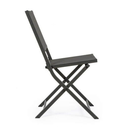 Set 4 scaune gri Hilde 48x55.5x82.5 cm