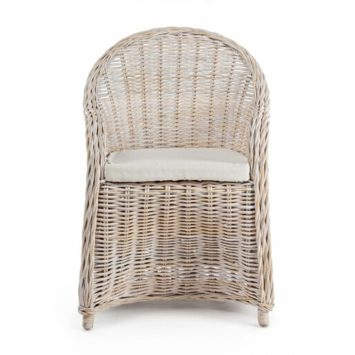 Fotoliu rattan natur Martin 60x67x89 cm