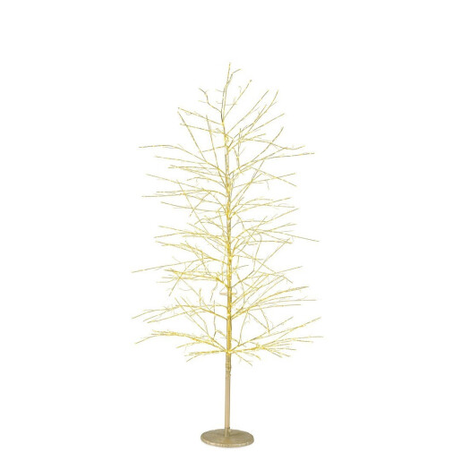 Copac decorativ auriu cu leduri Bunch Ø81×180h