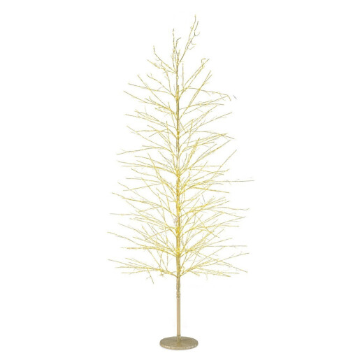 Copac decorativ auriu cu leduri Bunch Ø83×210h
