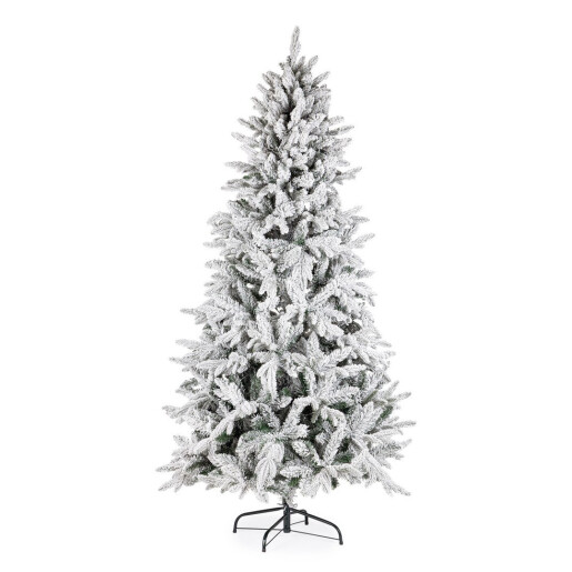 Brad artificial verde cu zapada Harvard Ø118x240h