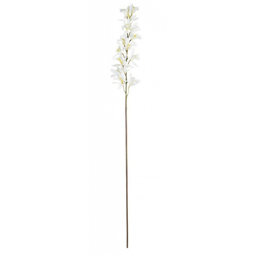 Set 12 Orhidea artificiala alba 104 cm