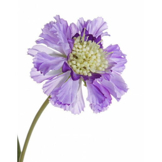 Set 24 flori artificiale violet verzi 51 cm