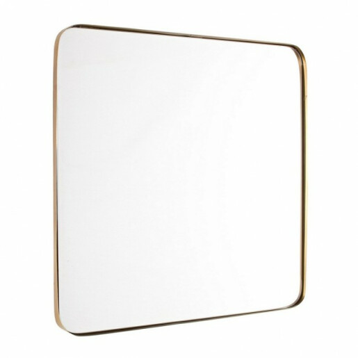Oglinda perete auriu Adhira 60x3x60 cm