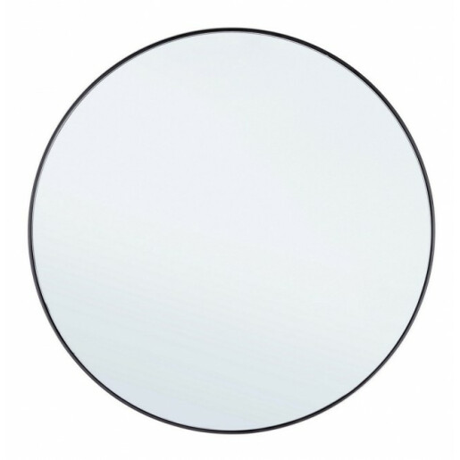 Oglinda otel negru Nucleos 70x1.5 cm