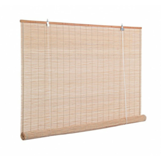 Jaluzea tip rulou din bambus natur Nizza 150 cm x 260 h