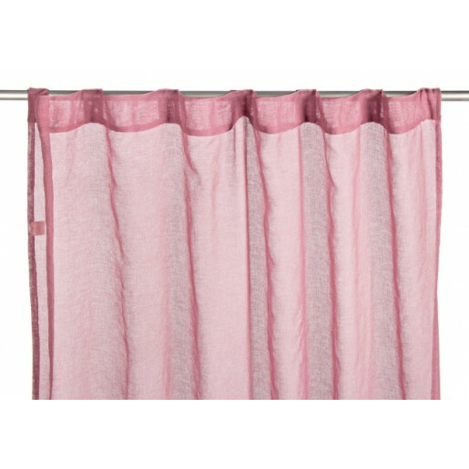 Set 2 perdele textil roz Alice 140x280 cm