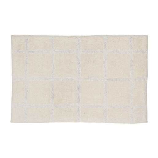 Covoras baie bumbac crem 50x80 cm