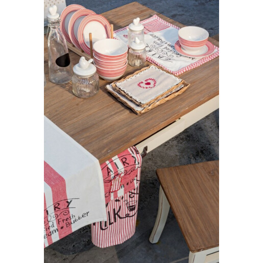 Set 4 sticle Cuore 10.5x32 cm