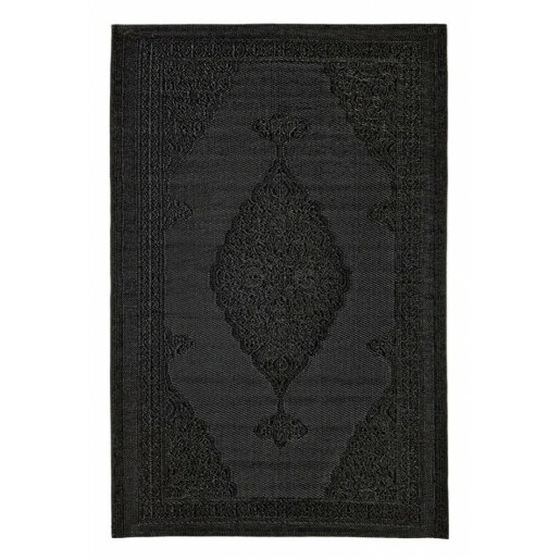 Covor polipropilena negru Delbar 150 cm x 210 cm
