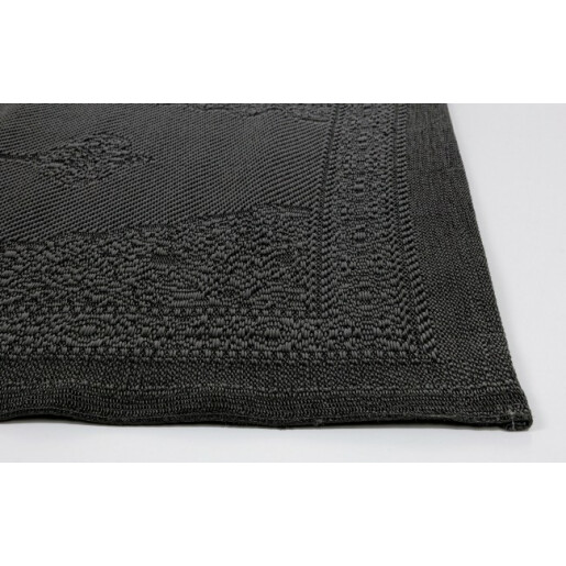Covor polipropilena negru Delbar 150 cm x 210 cm
