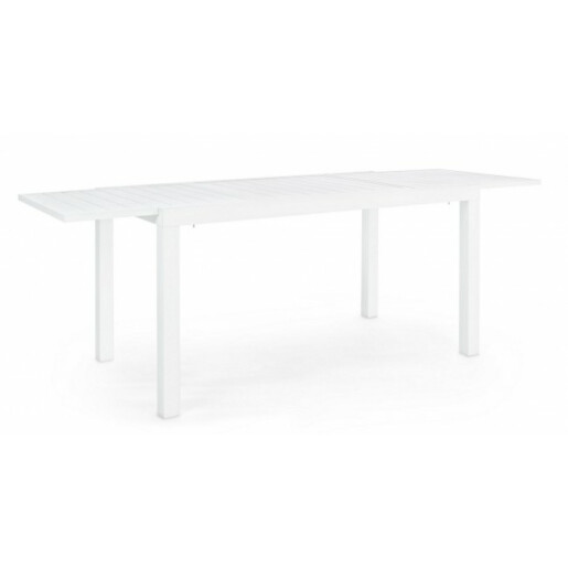 Masa extensibila din fier alb Hilde 140/210 cm x 77 cm x 75 h