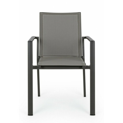 Set 24 scaune gri antracit Konnor 56.2x60x88 cm