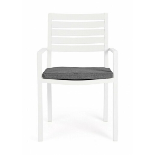Set 4 scaune aluminiu Helina 55x56.5x86.5 cm