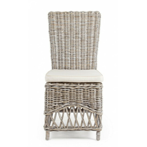 Scaun rattan maro Warna 47x55x100 cm
