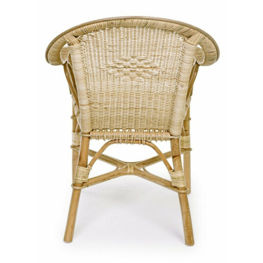 Set 2 fotolii rattan natur Ines 57x65x81 cm