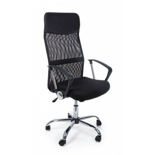 Scaun birou negru Dakar 48x49x124 cm