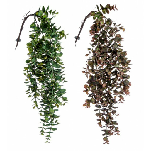 Set 4 plante artificiale plastic verde maro 81 cm