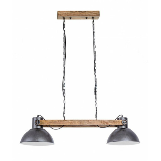 Lustra lemn metal Odessa 82x140 cm