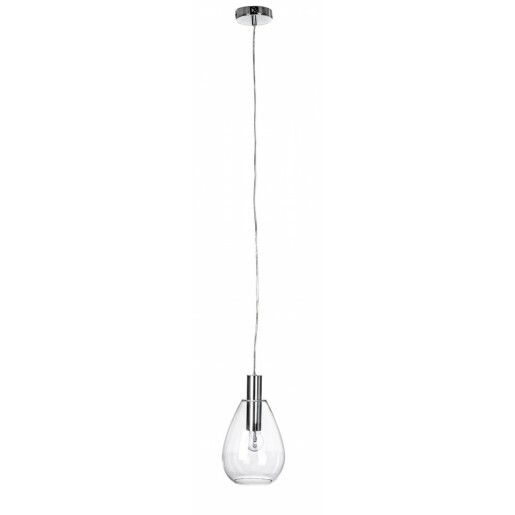Lustra abajur sticla Glaring, 60W, 18.5x130 cm