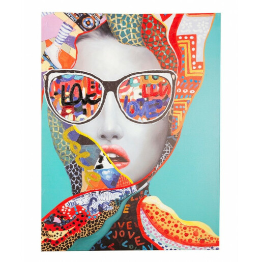 Tablou canvas Women 90x3.5x120 cm
