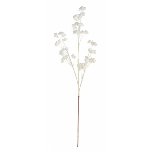 Set 12 flori artificiale albe Alice 40x120 cm