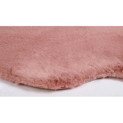 Covoras poliester roz Kathlyn 60x90 cm