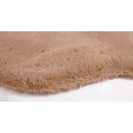 Covoras poliester maro Kathlyn 60x90 cm