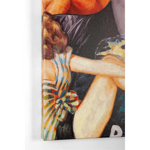 Tablou canvas Women 100x3.5x100 cm