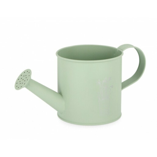 Ghiveci flori metal verde 12x12 cm