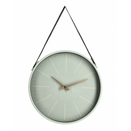 Ceas perete verde Timely 40x6x66 cm