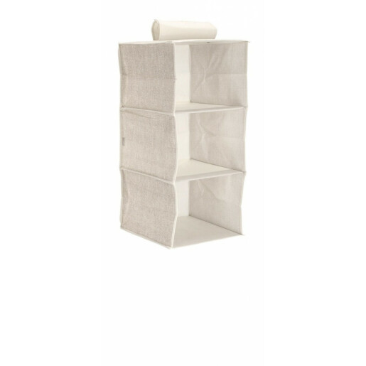 Set 6 cutii depozitare bej Tidy 30x30x64 cm