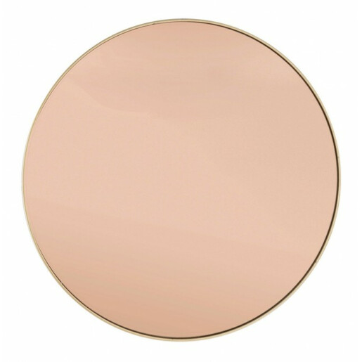 Oglinda perete bronz fier auriu 70x1.5 cm